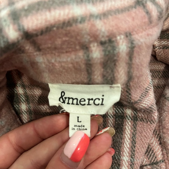 Pink flannel - Picture 3 of 3